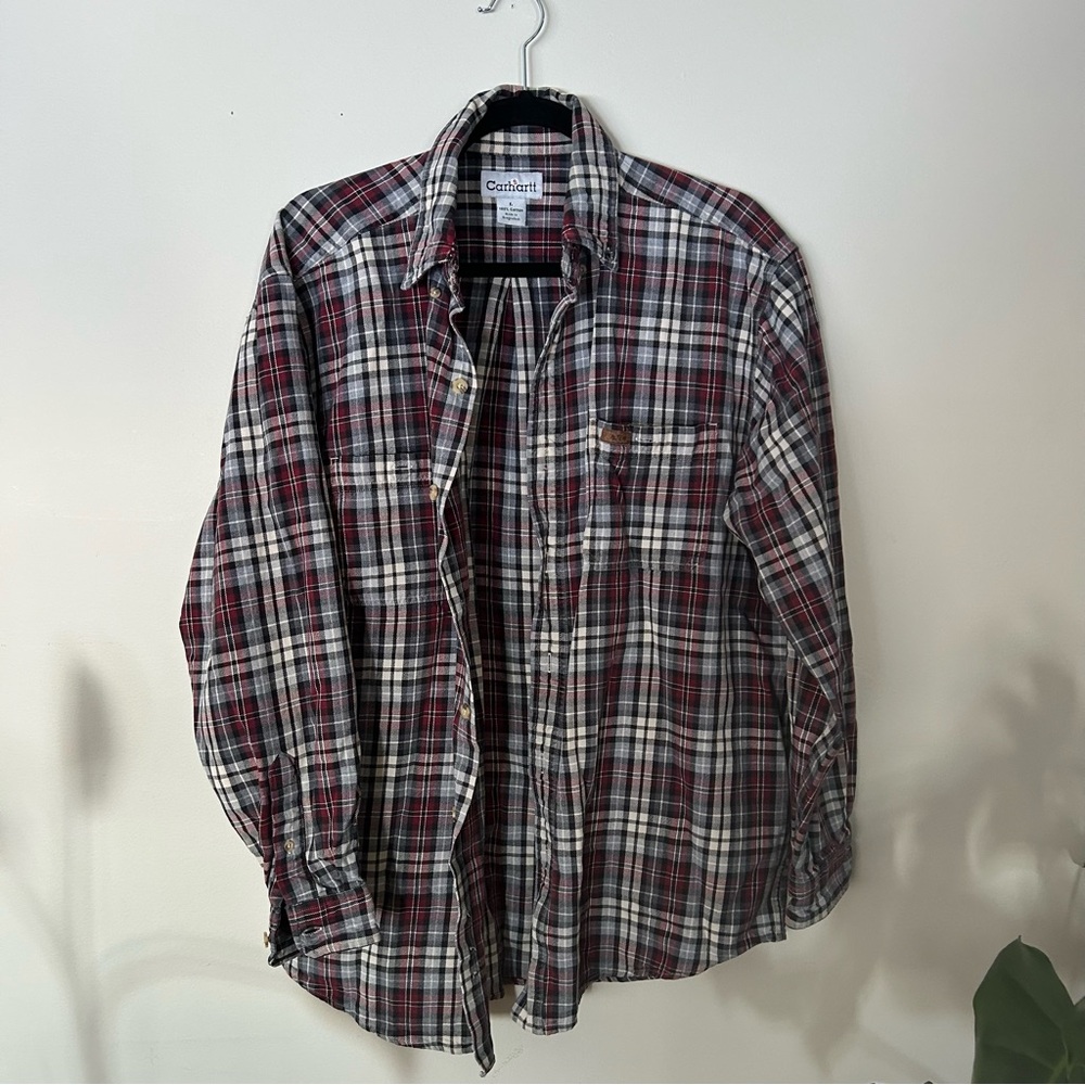 vintage carhartt flannel
